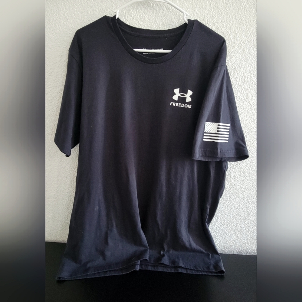 Under Armour Men's UA Freedom Flag Short-Sleeve T-Shirt Loose Fit XXL